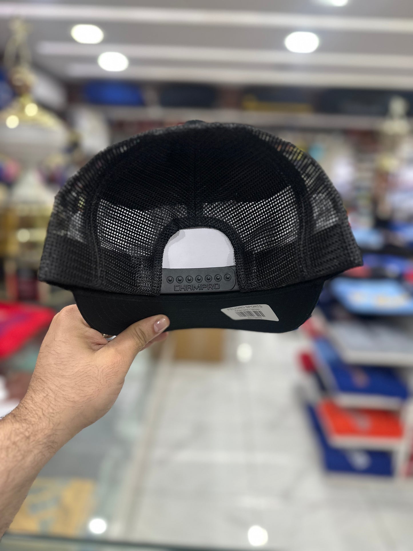 Gorra Champro SnapBack Republica Dominicana Negra Logo 2026