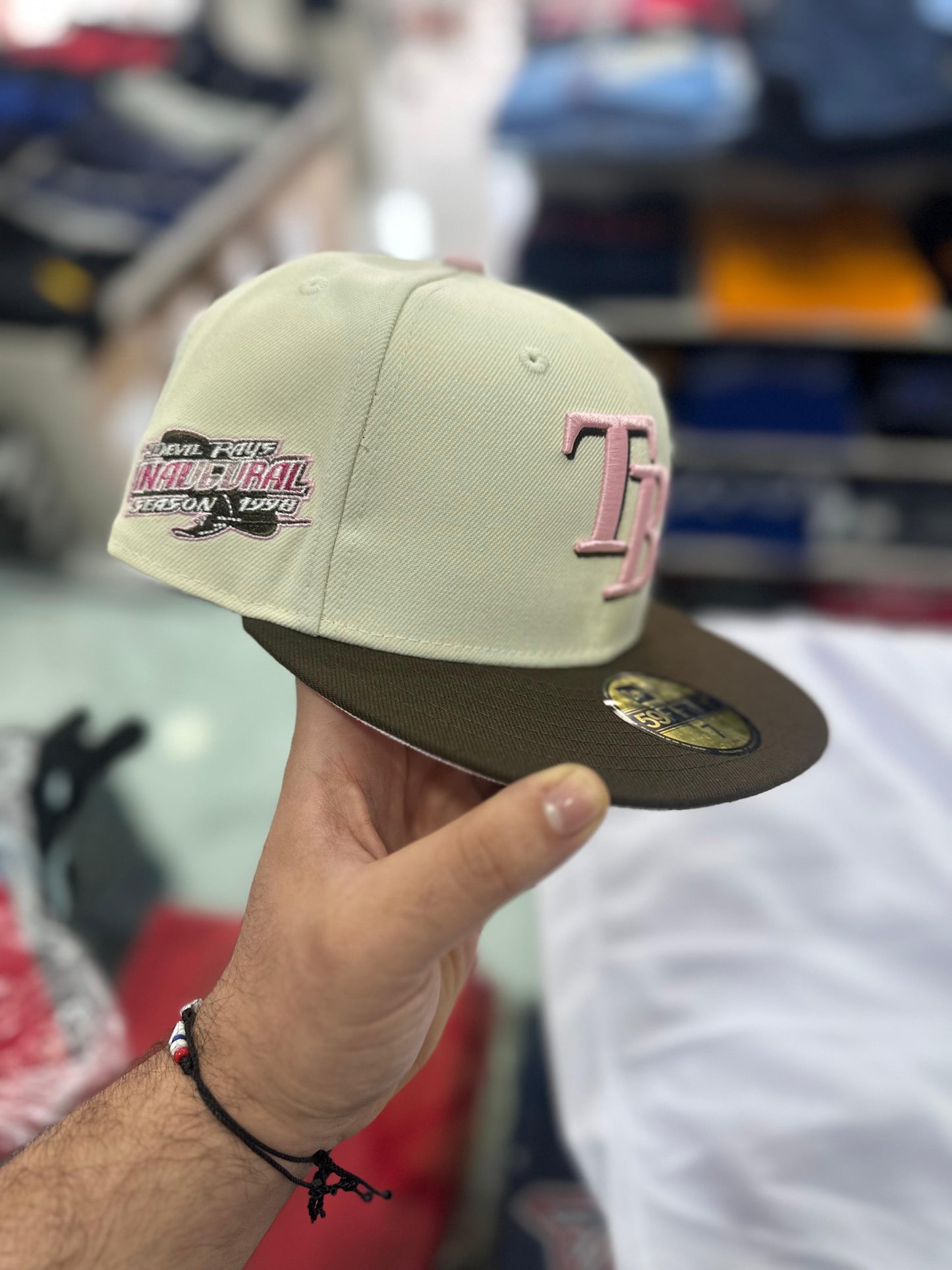 Gorra New Era 59FIFTY Tampa Bay Rays Dominicana