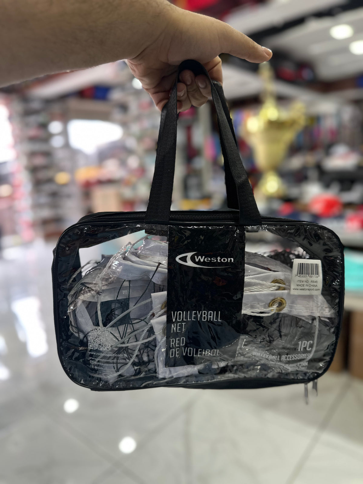 Malla de Voleibol Weston RS45