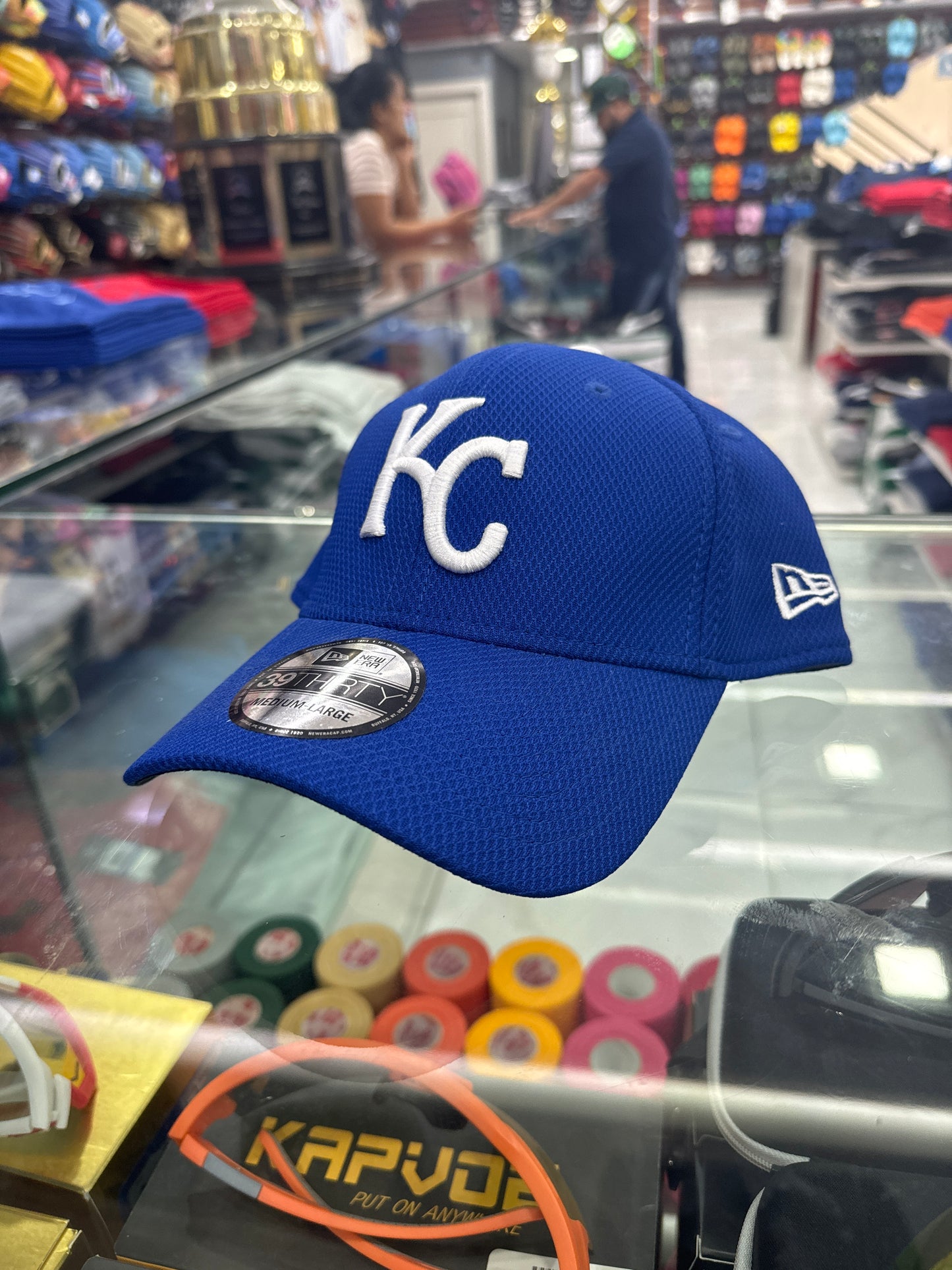 Gorra New Era 39Thirty Reales de Kansas city