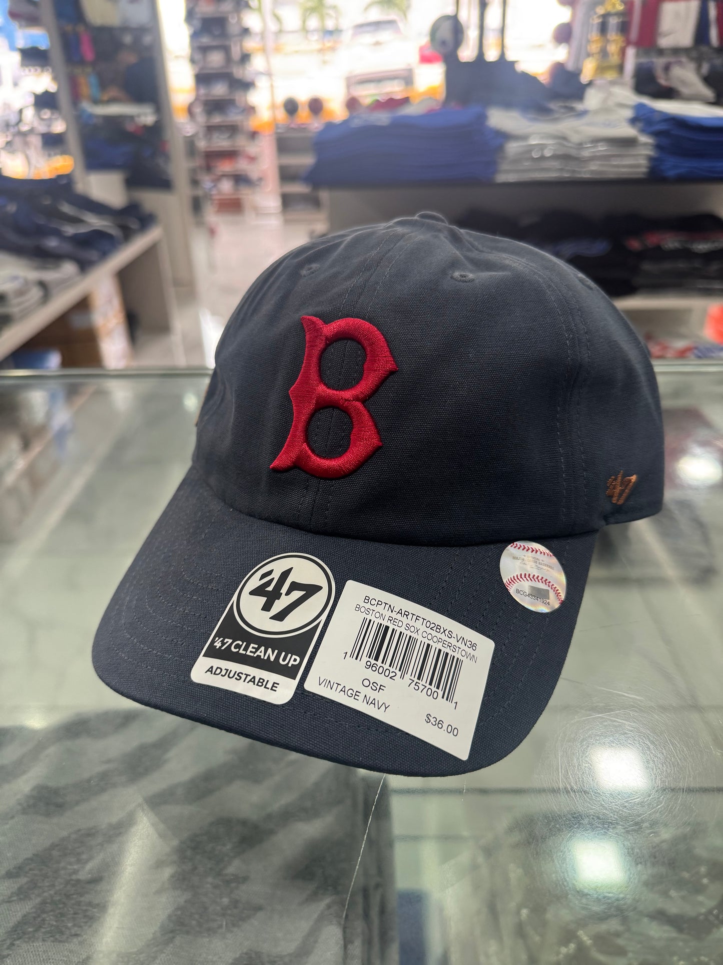 Gorra Ajustable 47 Brand Boston Red Sox Cooperstown
