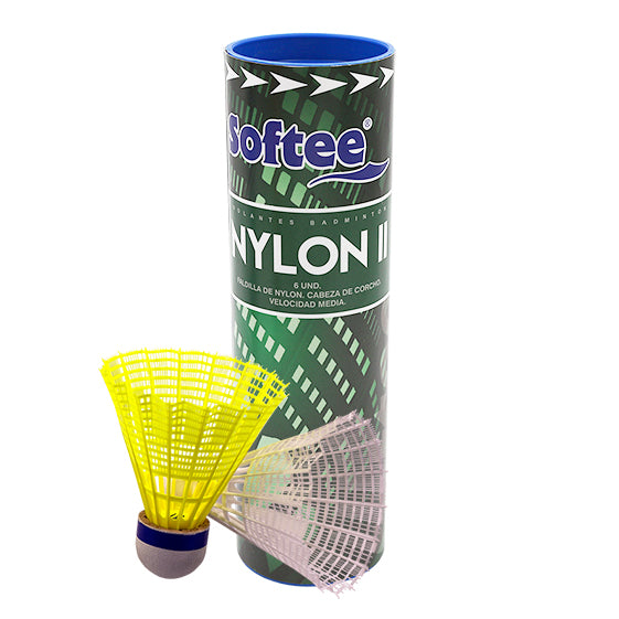 Volantes de Bádminton Softee NYLON 2