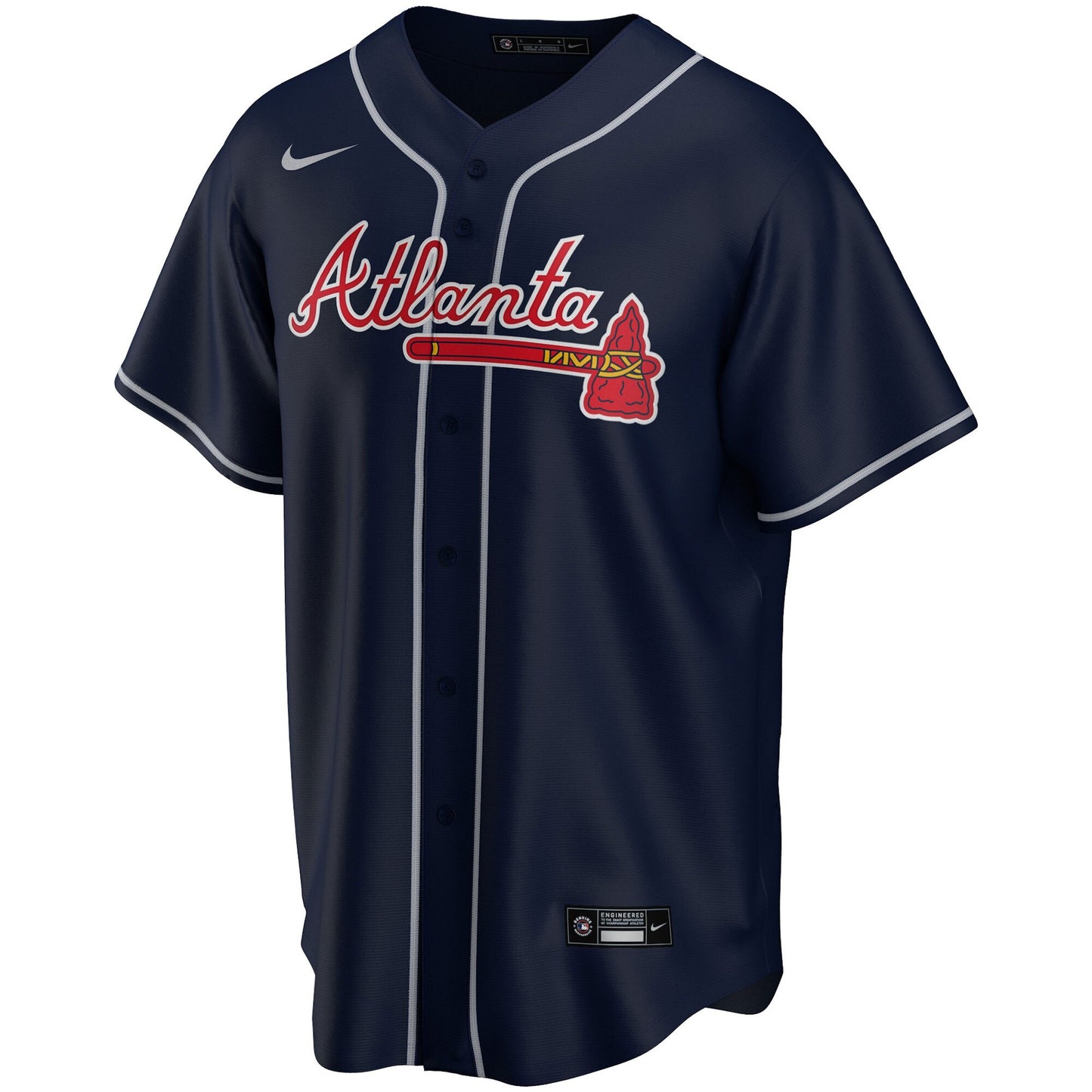 Chaqueta Nike MLB Atlanta Braves Azul Marino Adultos