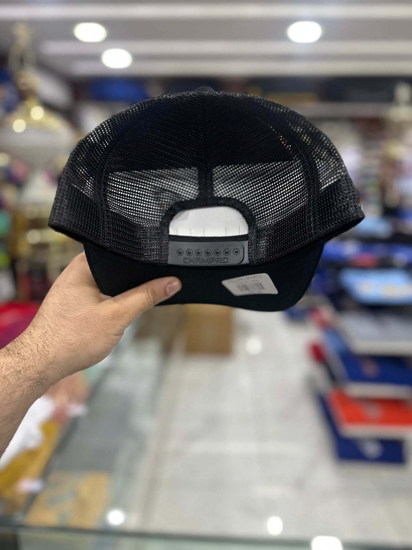 Gorra Champro SnapBack Republica Dominicana Full Black Logo 2026