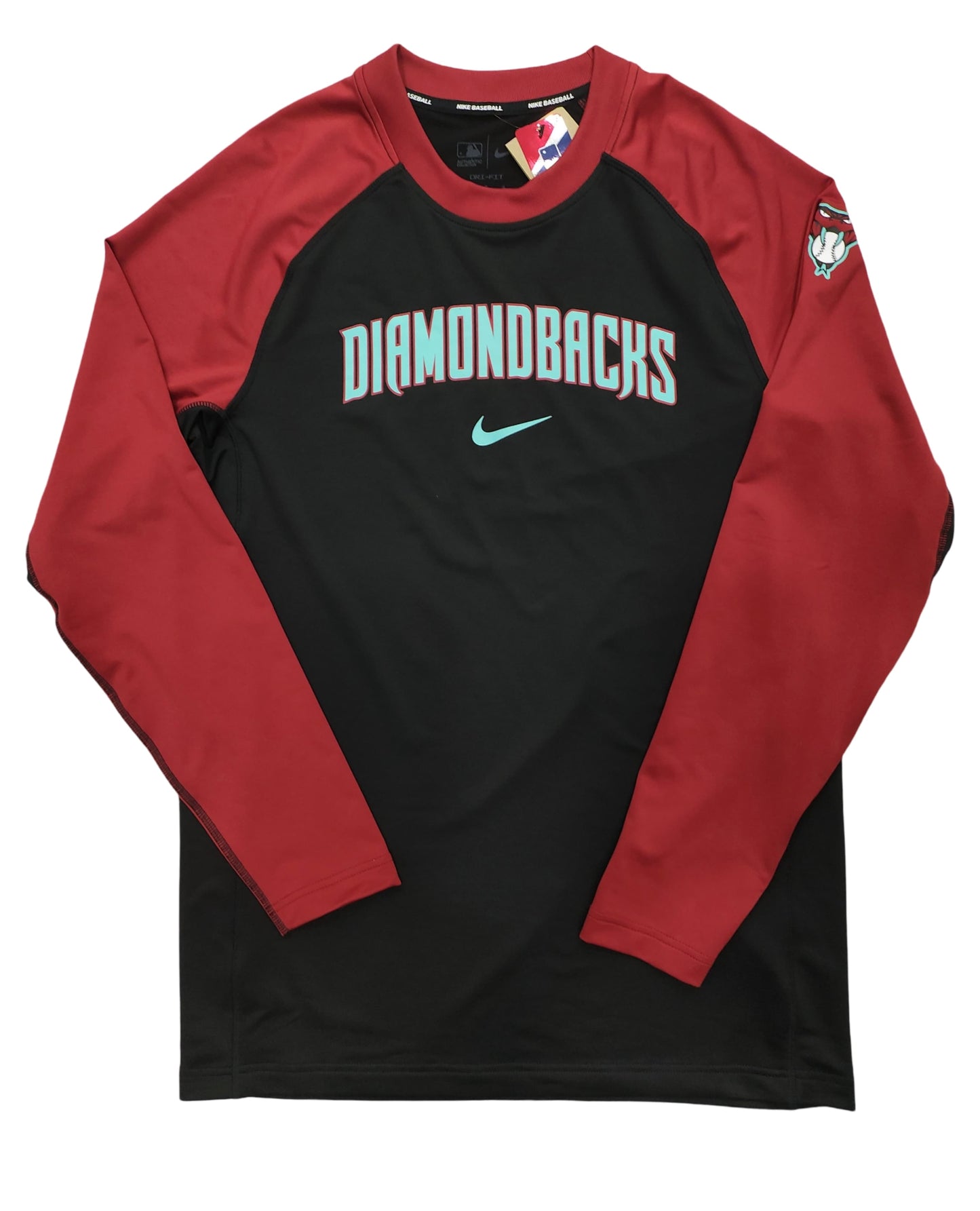 Camiseta Manga Larga Nike Pro Arizona Diamondbacks Adultos