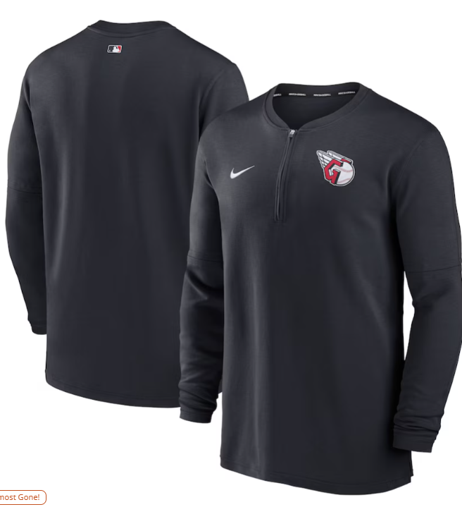 Camiseta Nike Zip Top Cleveland Guardians