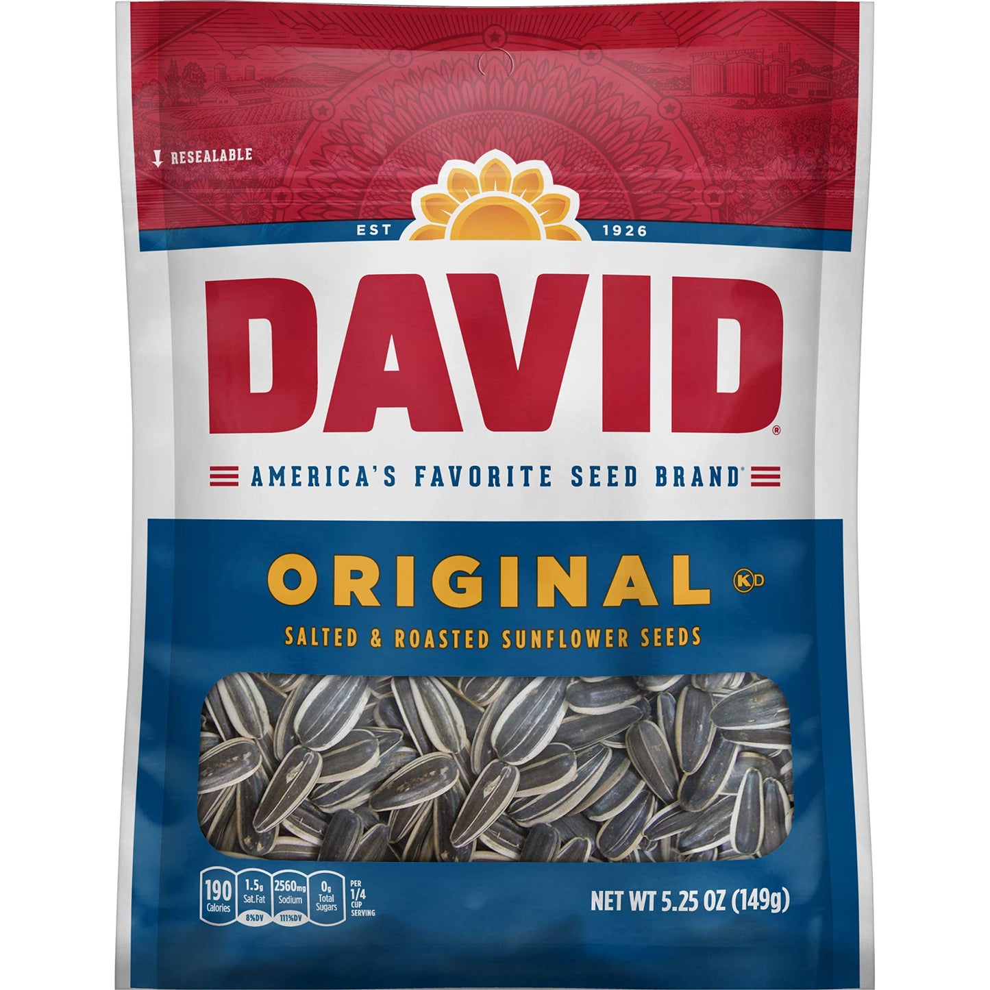 David Sunflower seeds
