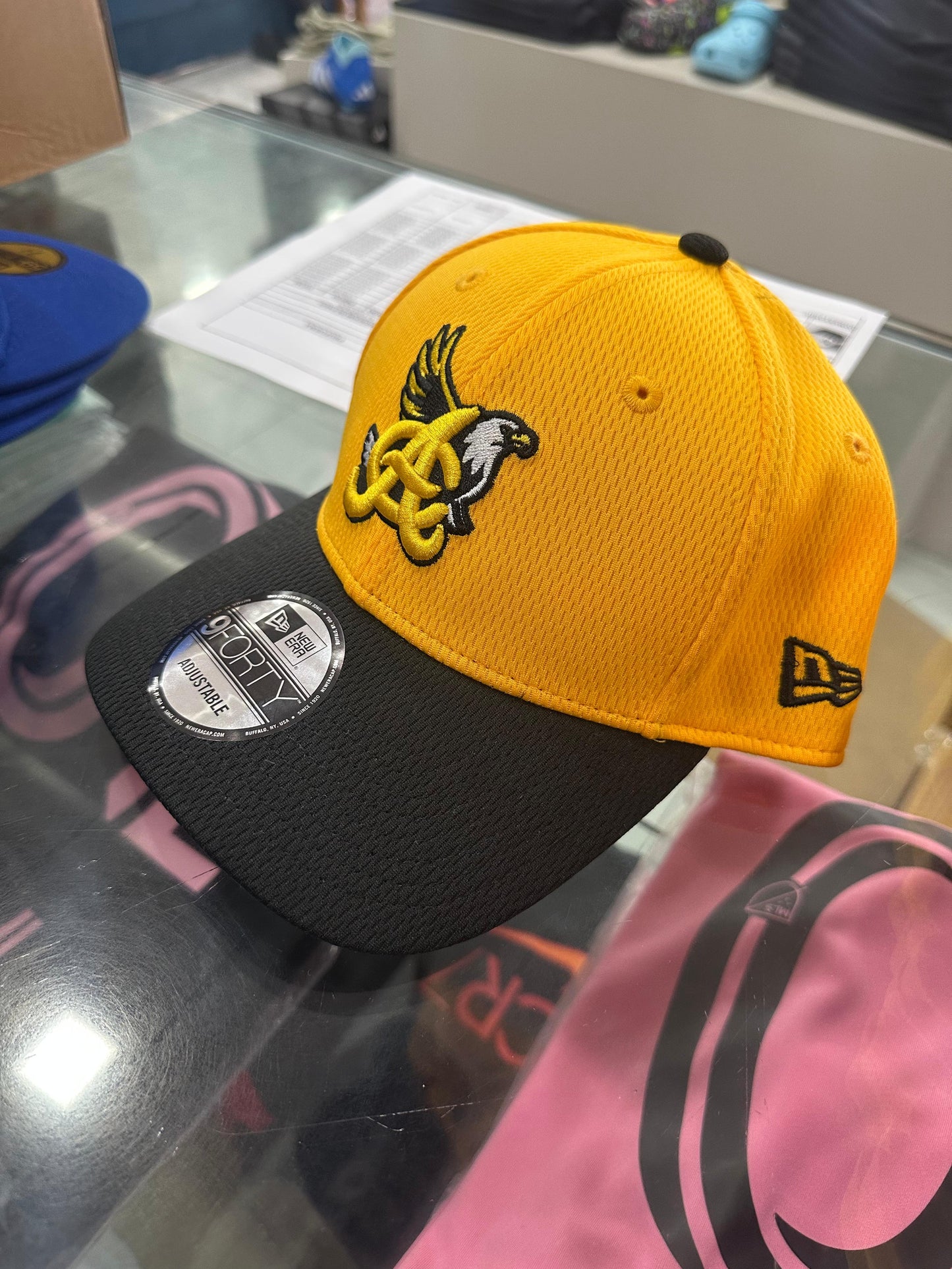 Gorra Aguilas New Era 9Forty Amarilla