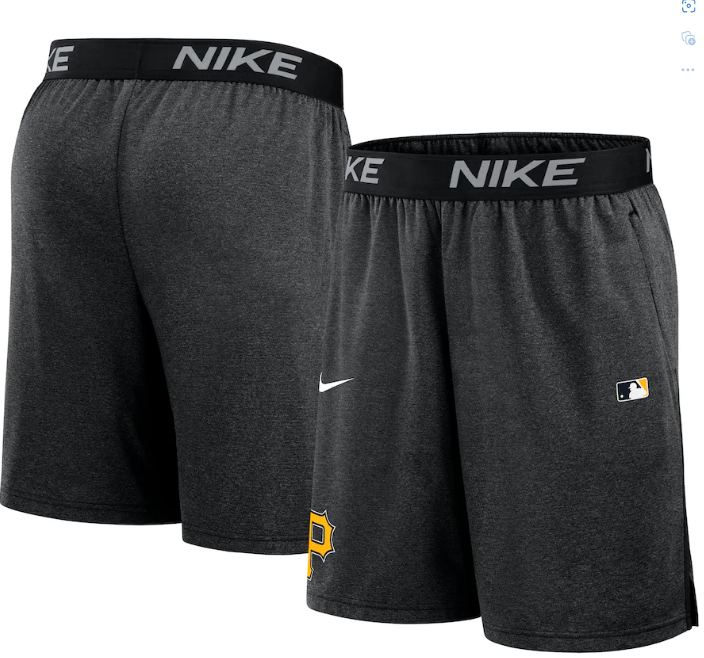 Pantalón corto MLB Nike Piratas Negro 2025