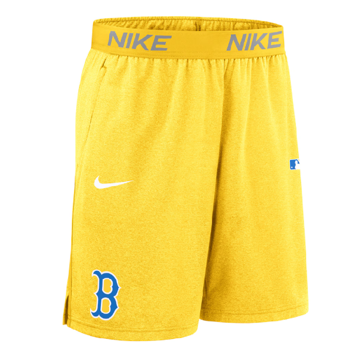 Pantalón corto MLB Nike Boston Red Sox Amarillo 2025