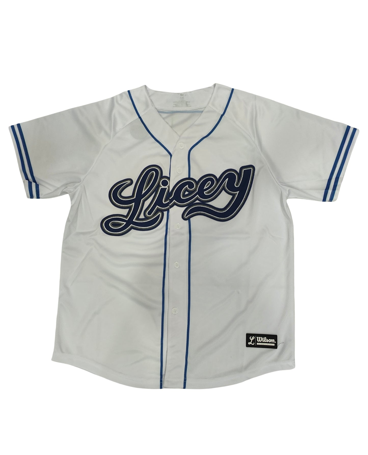 Chaqueta del Licey Wilson Blanca/Azul Marino 2025-2026