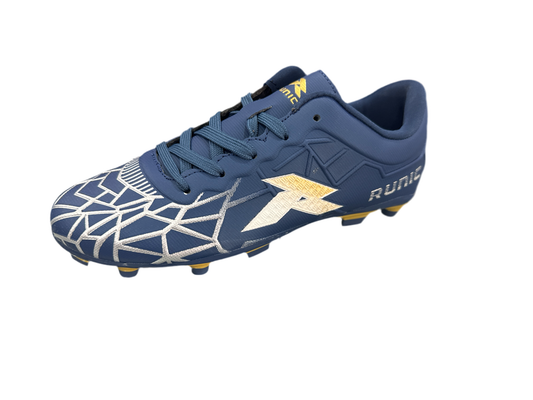 Ganchos de taco Runic Viper Azul marino Con Dorado Futbol