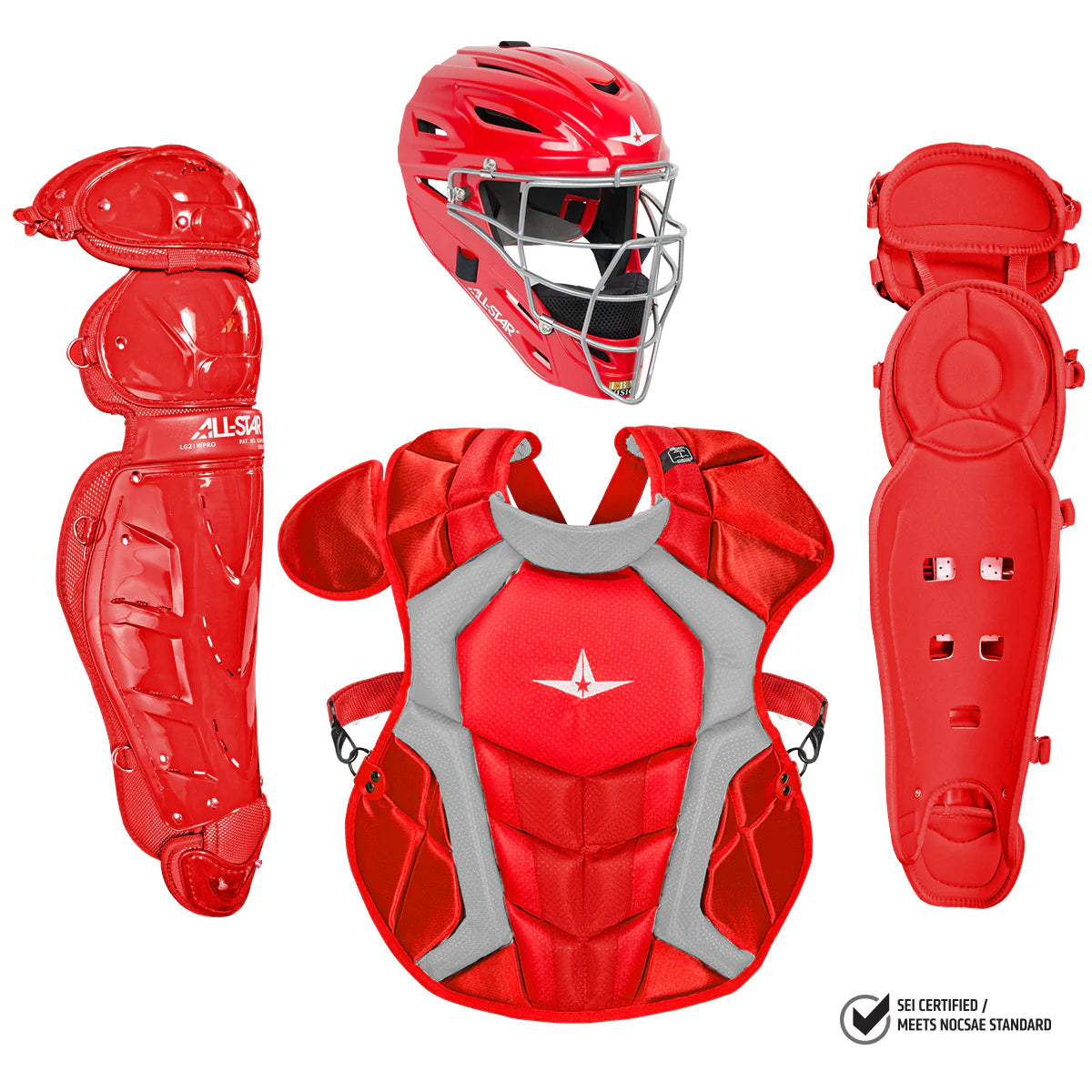 Equipo de Catcher Certifield Nocsae classic Professional