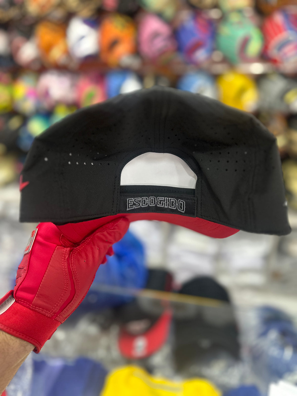 Gorra 4fans Leones Del Escogido Laser Cut Ajustable