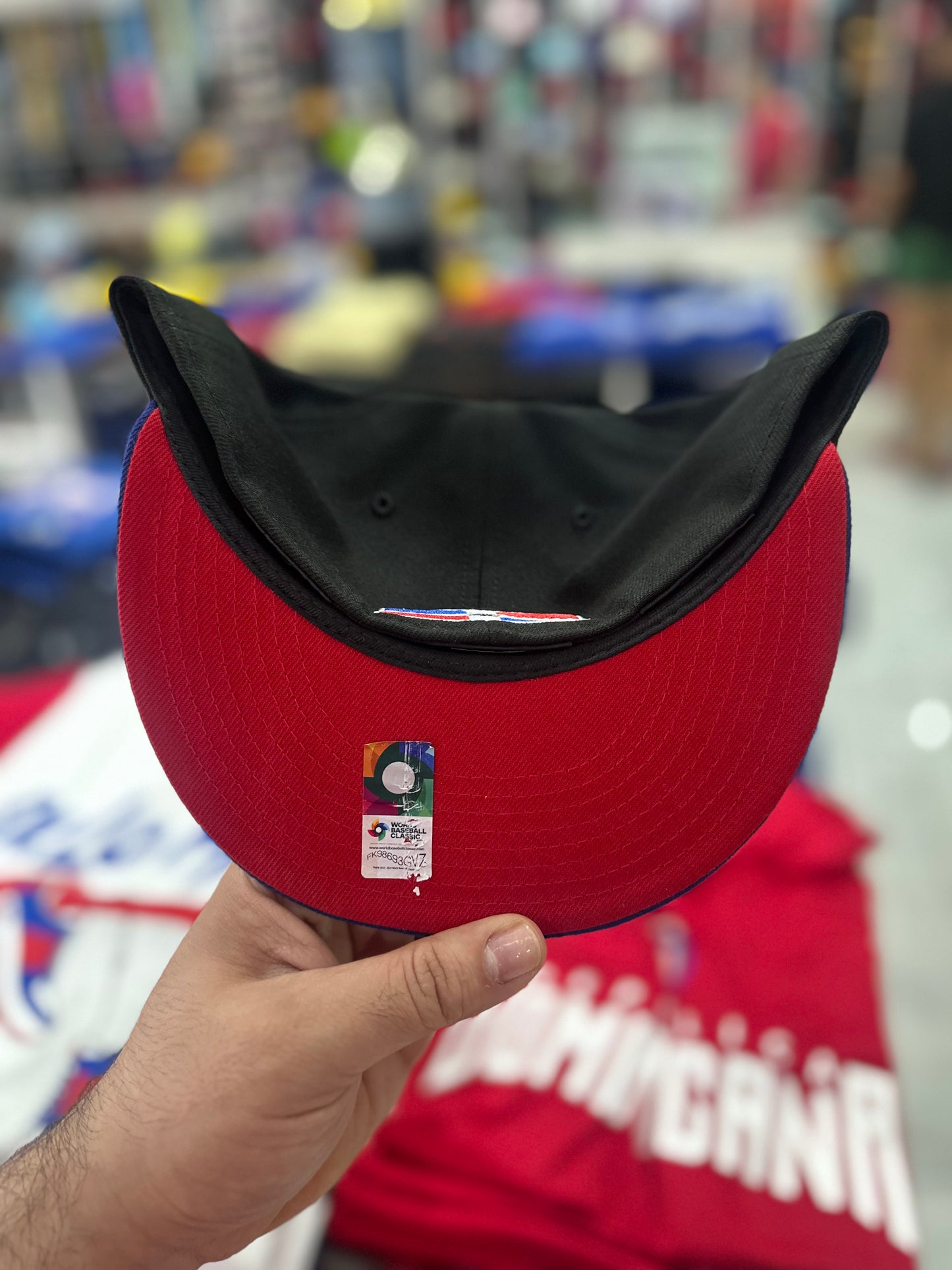 Gorra 59FIFTY New Era Clasico Mundial Dominicana 2023 Negra