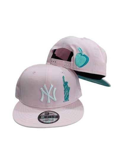 Gorra New Era 9FIFTY New York Yankees Gran manzana Pink