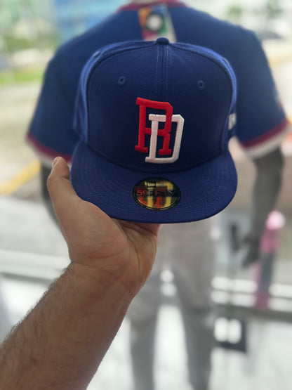 Gorra 59FIFTY New Era Clasico Mundial Dominicana 2023 Azul