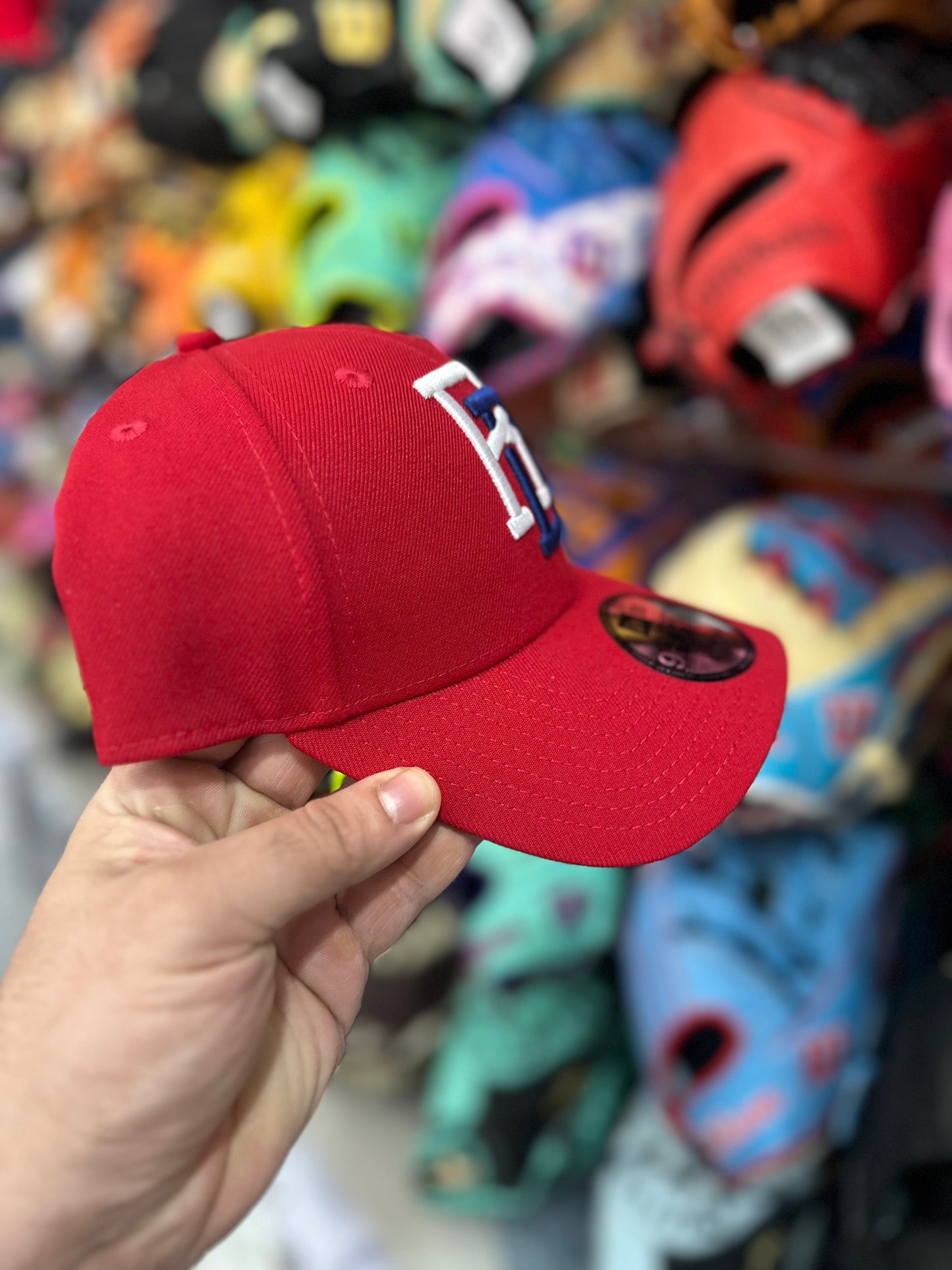 Gorra New Era 9FORTY República Dominicana Roja 70872616