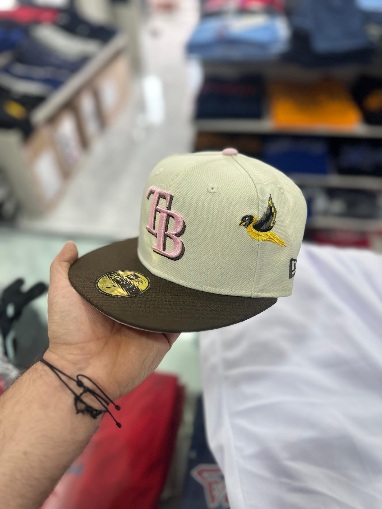 Gorra New Era 59FIFTY Tampa Bay Rays Dominicana