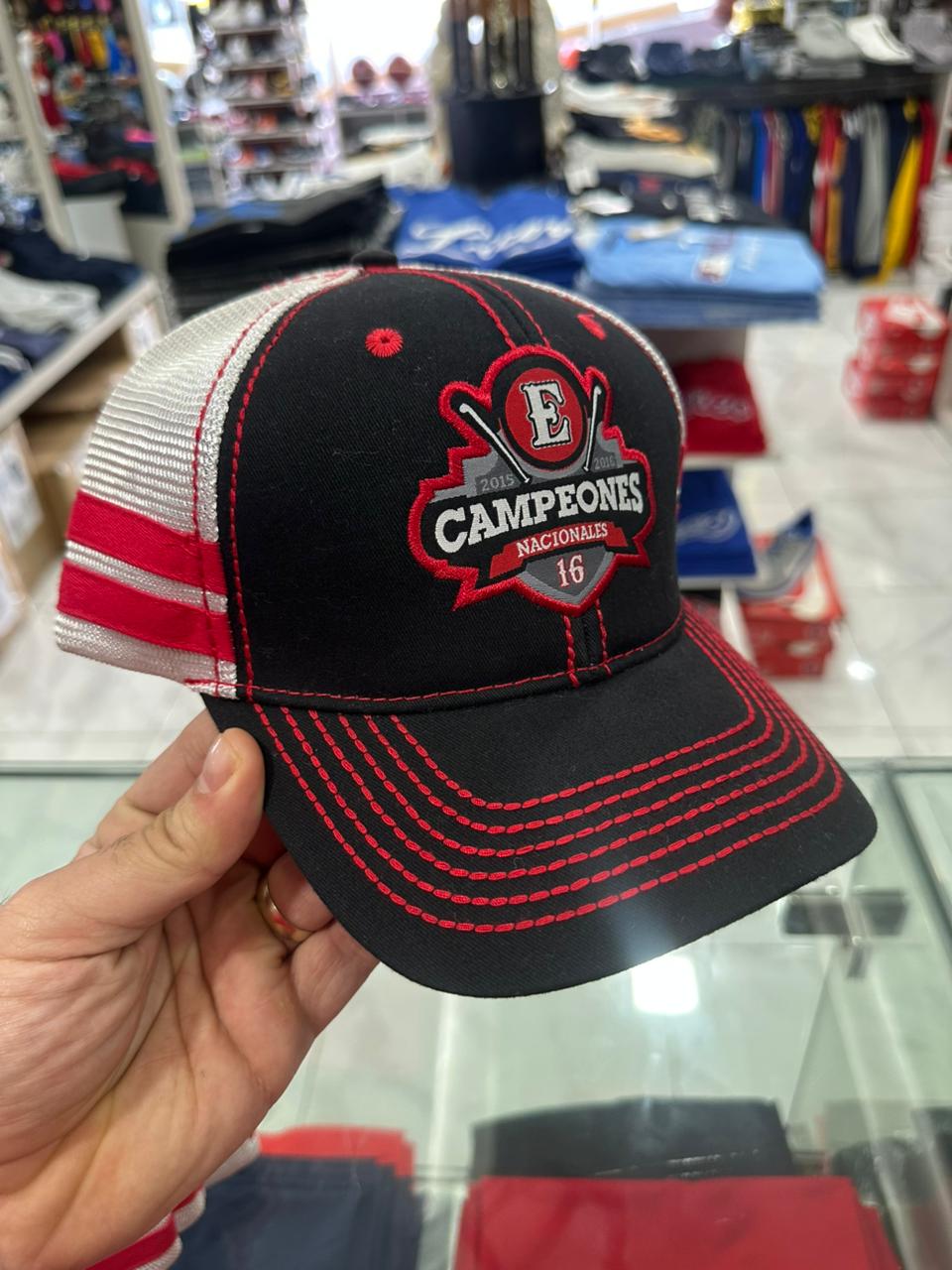 Gorra 4Fans Leones del escogido Campeones