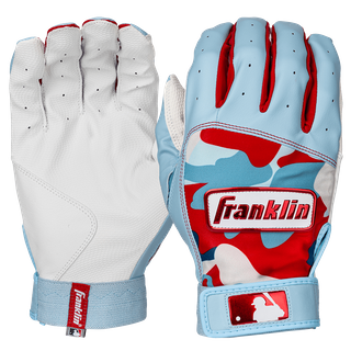 Guantillas Franklin Digitek HI-LITE 21041 Azul cielo/Rojo Beisbol Niños
