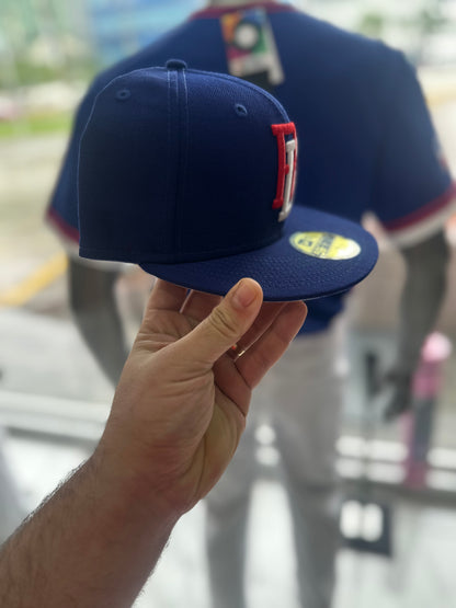 Gorra 59FIFTY New Era Clasico Mundial Dominicana 2023 Azul