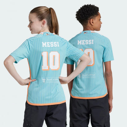 Camiseta Adidas del Inter Miami Alternativa Futbol Niños Lionel Messi