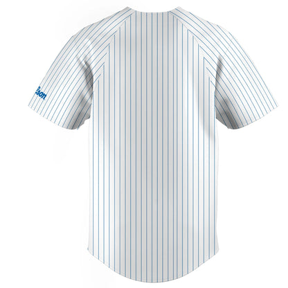 Chaqueta del Licey Wilson Blanca Con Rayas