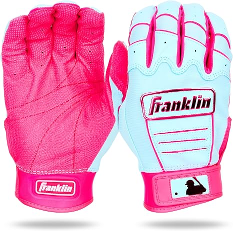 Guantillas Franklin CFX PRO HI-LITE Series Rosa/Azul Cielo 20887 Beisbol