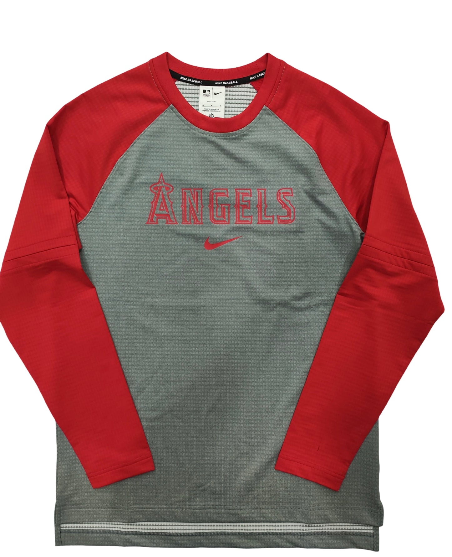 Camiseta Manga Larga Nike Pro Anaheim Angels Adultos