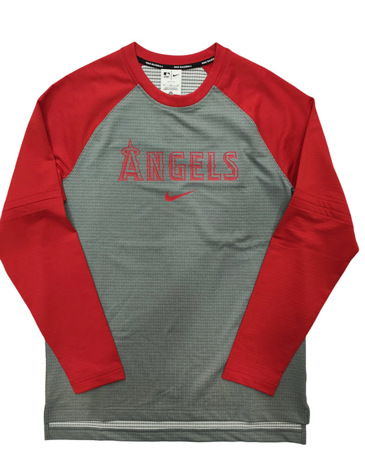 Camiseta Manga Larga Nike Pro Anaheim Angels Adultos