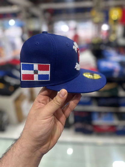 Gorra New Era 59FIFTY Dominicana Clasico Mundial BXR Azul
