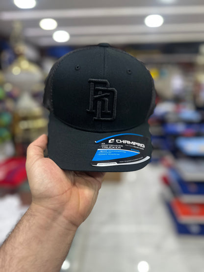 Gorra Champro SnapBack Republica Dominicana Full Black Logo 2026