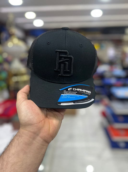Gorra Champro SnapBack Republica Dominicana Full Black Logo 2026