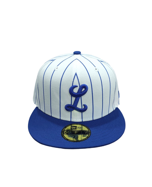 Gorra New Era 59FIFTY Licey Blanca con Rayas