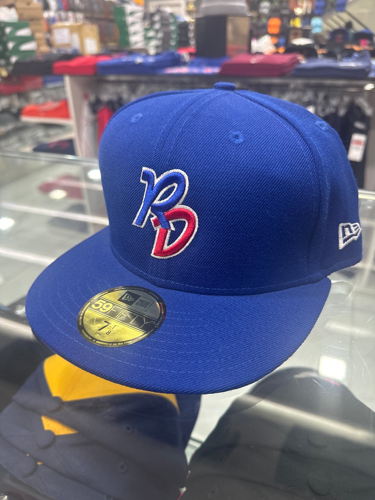 Gorra New Era 59FIFTY Serie del Caribe blue