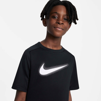 Camiseta Nike de Entrenamiento Negra Niños
