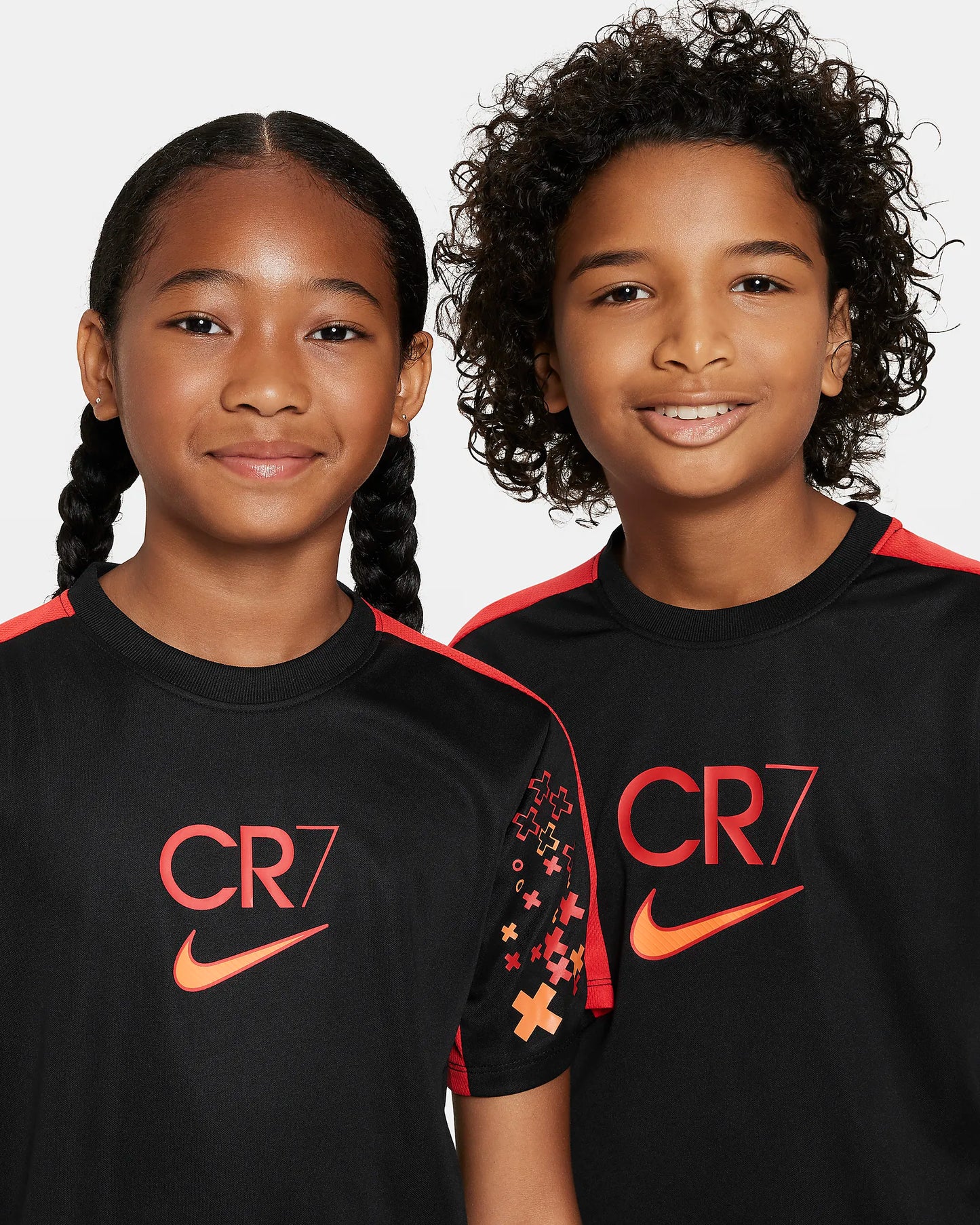 Camiseta Nike Cristiano Ronaldo Futbol Negra Niños