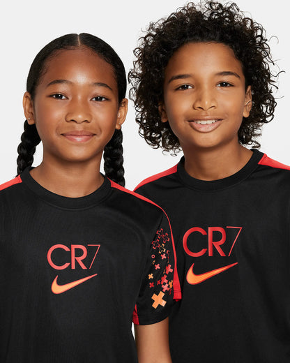 Camiseta Nike Cristiano Ronaldo Futbol Negra Niños