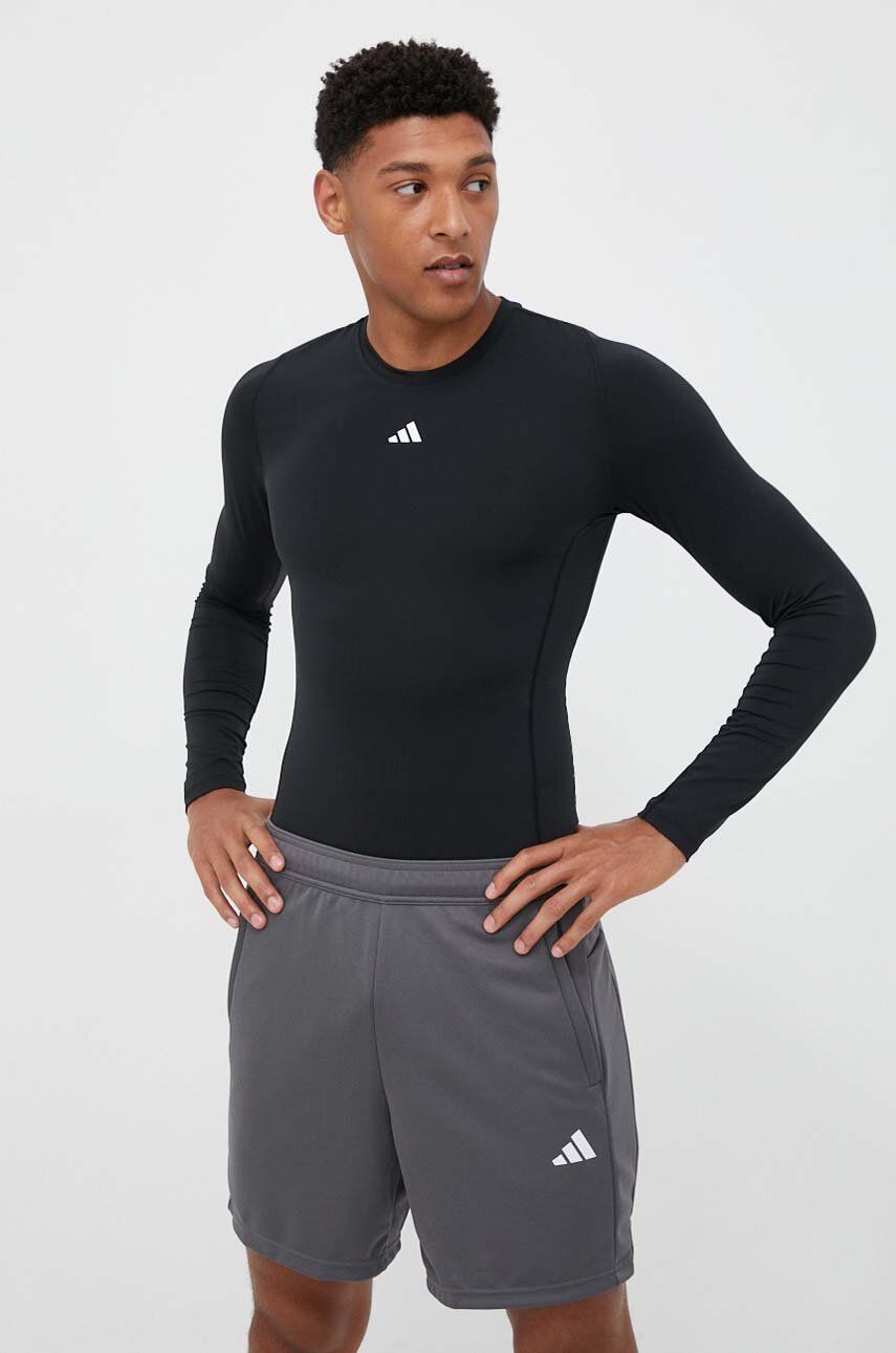 Camiseta Manga Larga HK2336 Adidas Negra