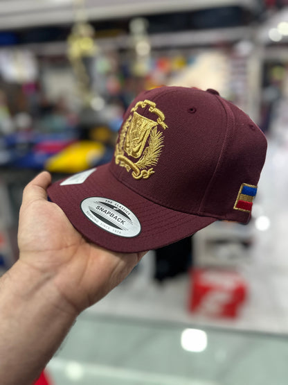 Gorra Yupoong Snapback Escudo Dominicano