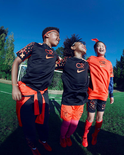 Camiseta Nike Cristiano Ronaldo Futbol Negra Niños