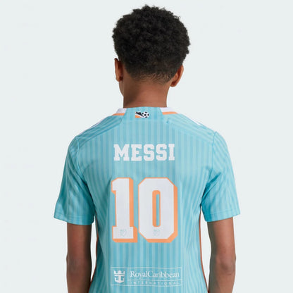 Camiseta Adidas del Inter Miami Alternativa Futbol Niños Lionel Messi