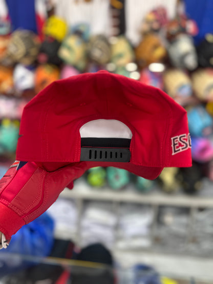 Gorra 4fans Leones Del Escogido Ajustable Roja