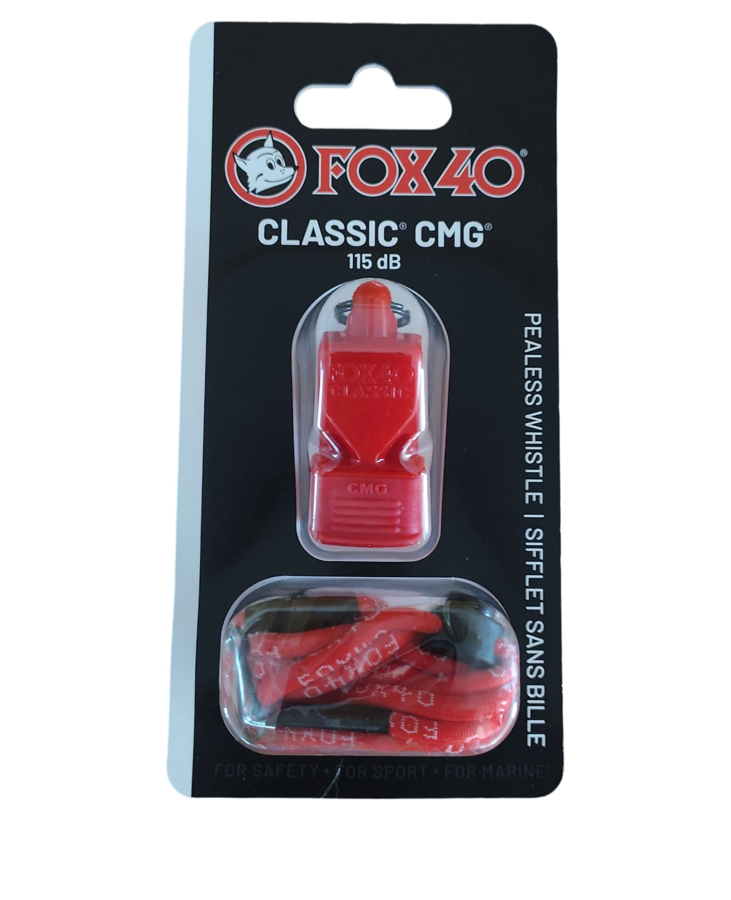 Pito fox40 Classic CMG LanyaR-Red