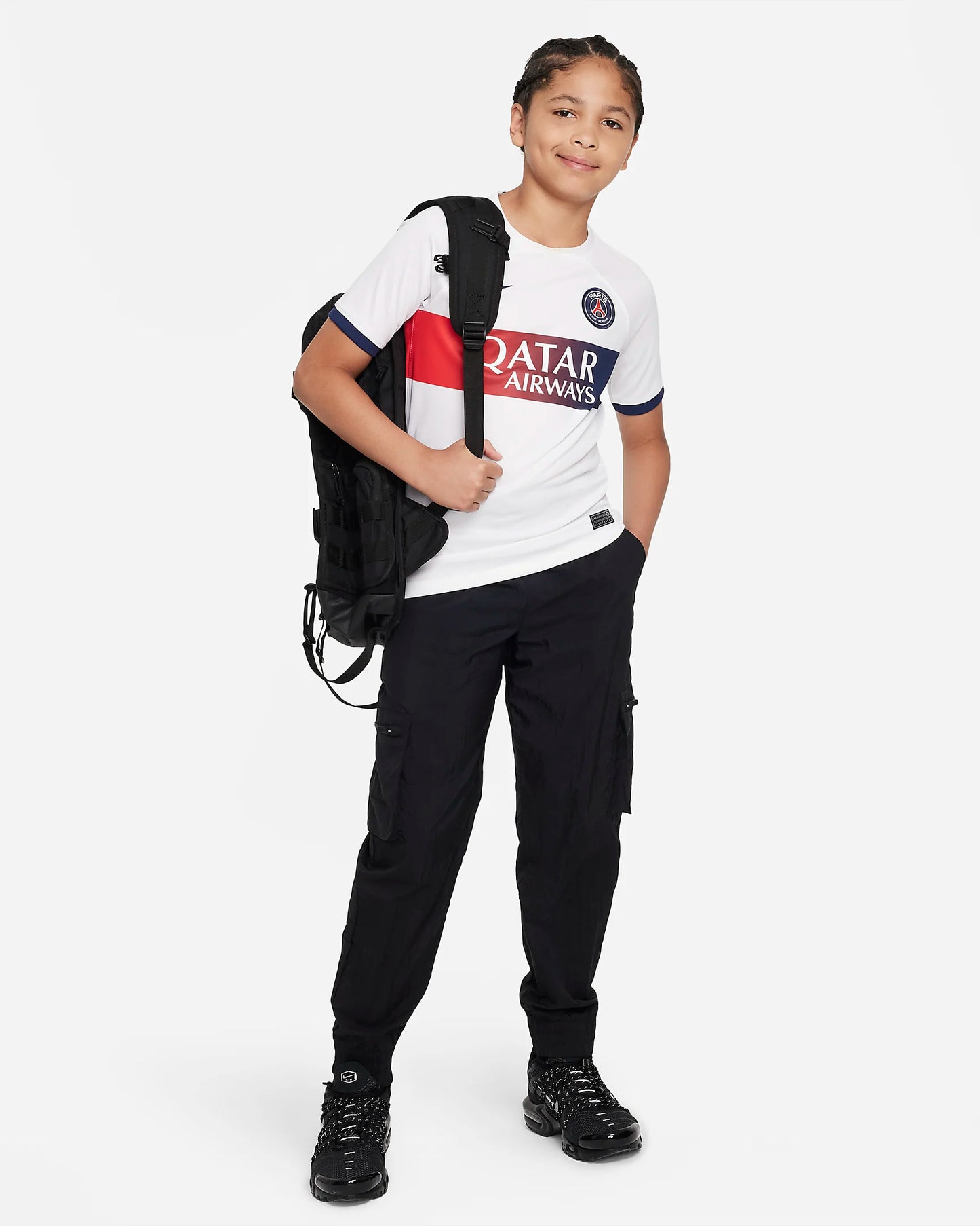 Camiseta Nike del Paris Saint-Germain Visitantes 2023/24 Stadium Futbol Niños