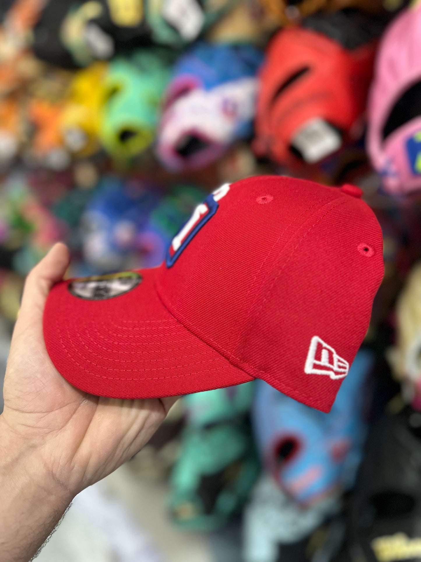 Gorra New Era 9FORTY República Dominicana Roja 70872616