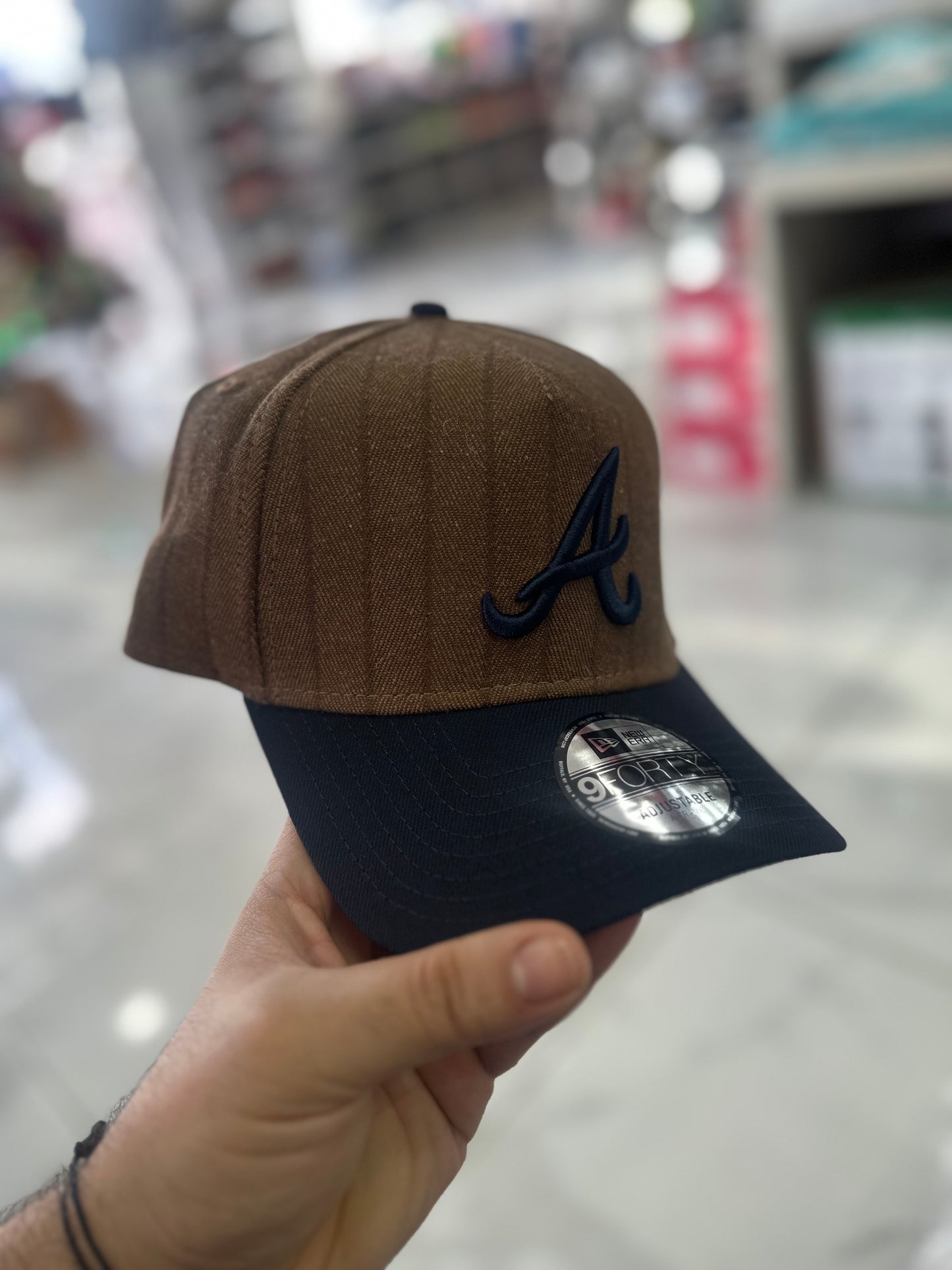 Gorra New Era 9FORTY Atlanta Braves Three Looms