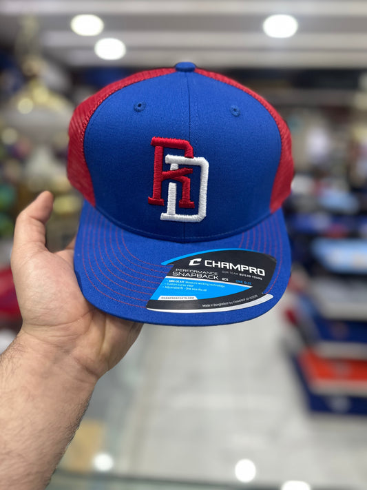Gorra Champro SnapBack República Dominicana Logo 2026