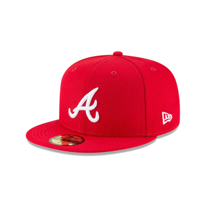 Gorra New Era 59FIFTY Atlanta Braves Roja